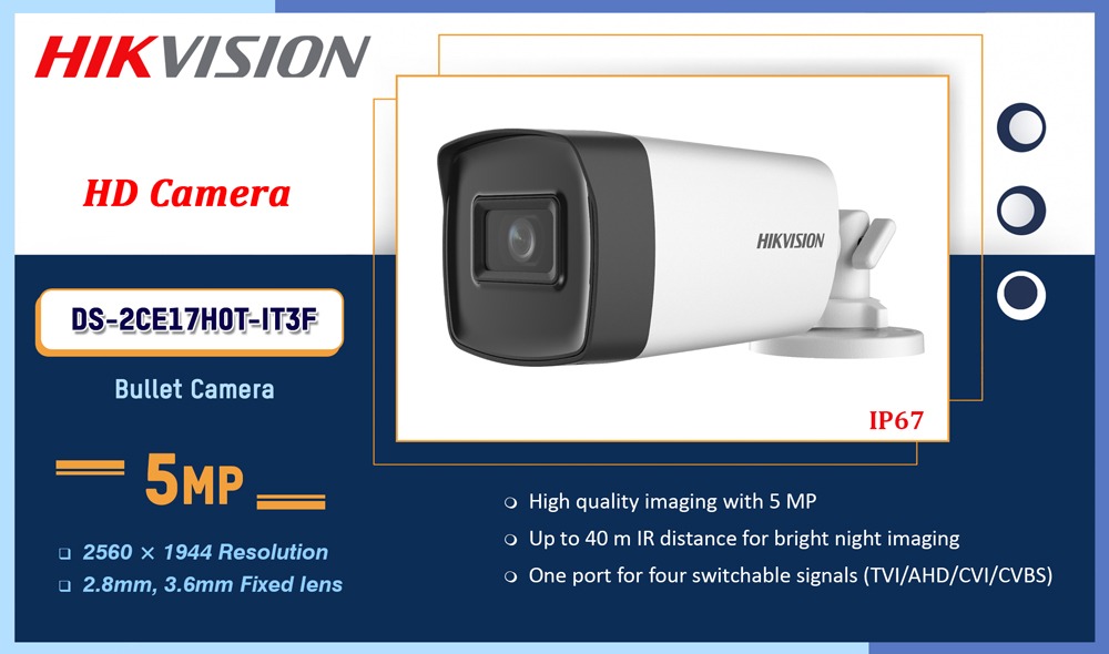 DS-2CE17H0T-IT3F Hikvision 5MP HD CAMERA Camera.lk Colombo Sri Lanka