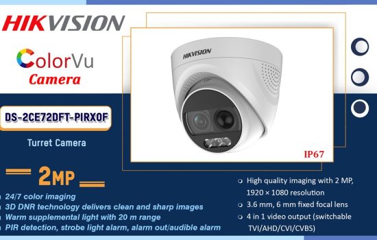 DS-2CE72DFT-PIRXOF Hikvision 2MP COLORVU CAMERA Camera.lk Colombo Sri Lanka