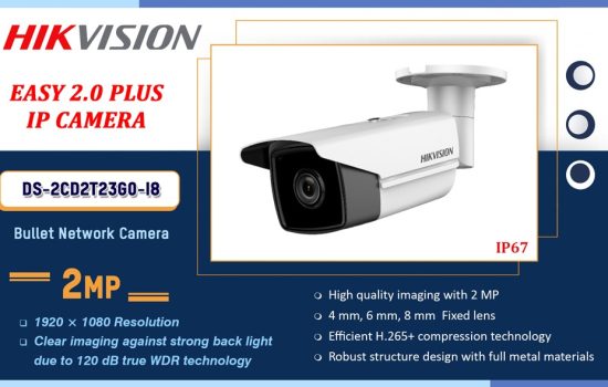 DS-2CD2T23G0-I8 Hikvision EASY 2.0 PLUS IP CAMERA Camera.lk Colombo Sri Lanka