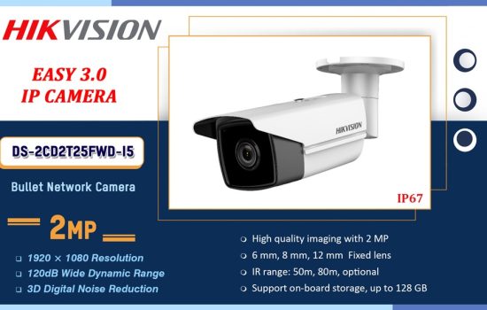 DS-2CD2T25FWD-I5 Hikvision EASY 3.0 IP CAMERA Camera.lk Colombo Sri Lanka