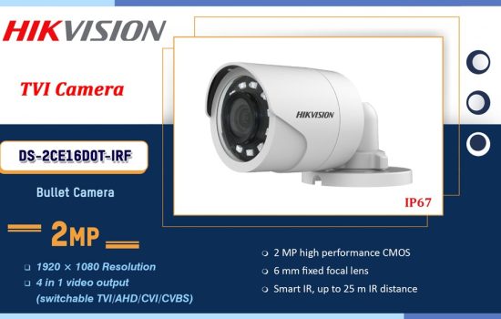 DS-2CE16D0T-IRF Hikvision 2MP TVI CAMERA Camera.lk Colombo Sri Lanka