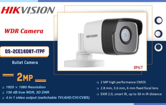 DS-2CE16D8T-ITPF Hikvision 2MP WDR CAMERA Camera.lk Colombo Sri Lanka