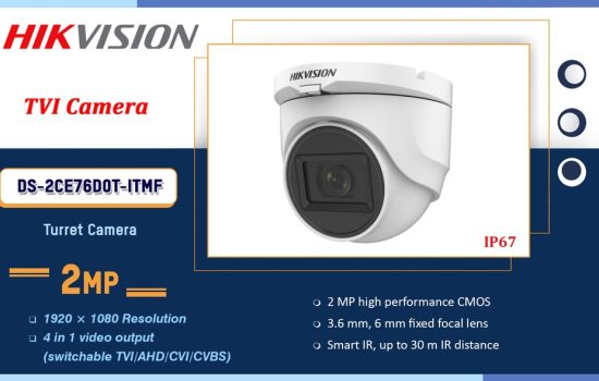 DS-2CE76D0T-ITMF Hikvision 2MP TVI CAMERA Camera.lk Colombo Sri Lanka