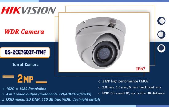 DS-2CE76D3T-ITMF Hikvision 2MP WDR CAMERA Camera.lk Colombo Sri Lanka