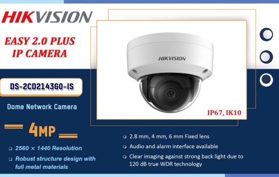 DS-2CD2143G0-IS Hikvision 4.0MP IP - EASY 2.0 PLUS IP CAMERA Camera.lk Colombo Sri Lanka