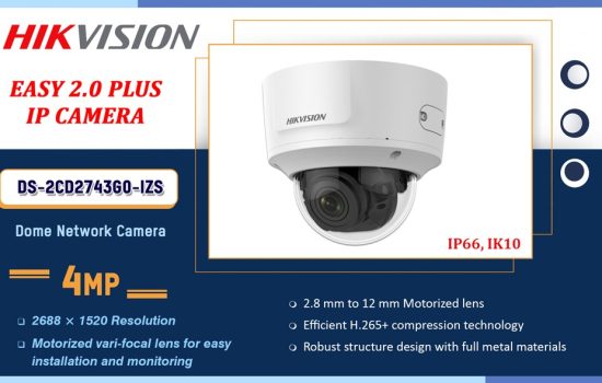DS-2CD2743G0-IZS Hikvision 4.0MP IP - EASY 2.0 PLUS IP CAMERA Camera.lk Colombo Sri Lanka