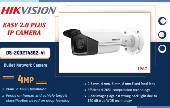 DS-2CD2T43G2-4I Hikvision 4.0MP IP - EASY 2.0 PLUS IP CAMERA Camera.lk Colombo Sri Lanka