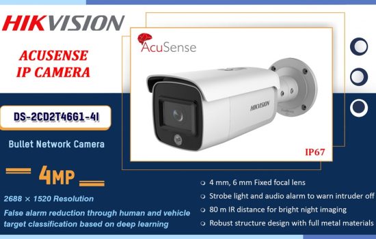 DS-2CD2T46G1-4I Hikvision 4.0MP IP - ACUSENSE CAMERA Camera.lk Colombo Sri Lanka