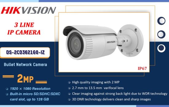 DS-2CD3621G0-IZ Hikvision 2.0MP - 3 LINE IP CAMERA Camera.lk Colombo Sri Lanka