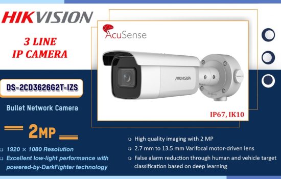DS-2CD3626G2T-IZS Hikvision 2.0MP - 3 LINE IP CAMERA Camera.lk Colombo Sri Lanka