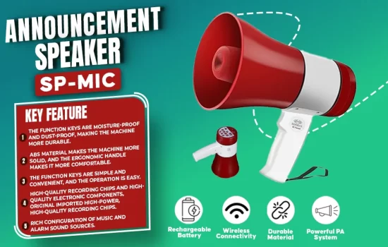 SP-MIC - Announcement Speaker CCTV Camera Accessories Colombo Srilanka