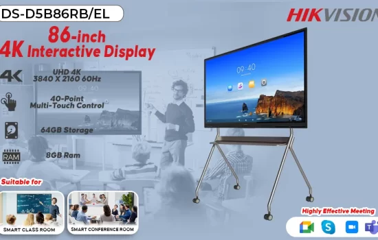 DS-D5B86RB/EL Hikvision 86-inch 4K Interactive Display Colombo Srilanka