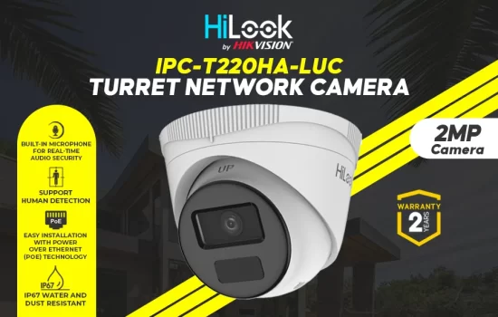 IPC-T220HA-LUC HILOOK 2MP Turret Network Camera Colombo Srilanka