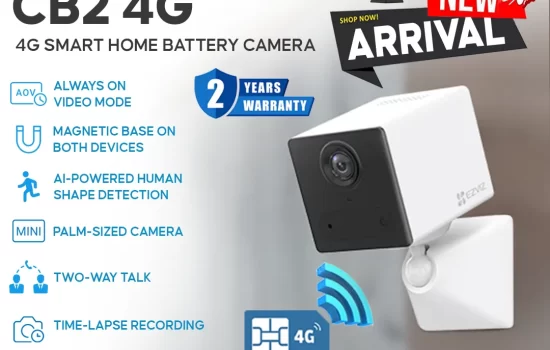 Ezviz CB2 4G 3MP Smart Home Battery Camera Colombo Srilanka