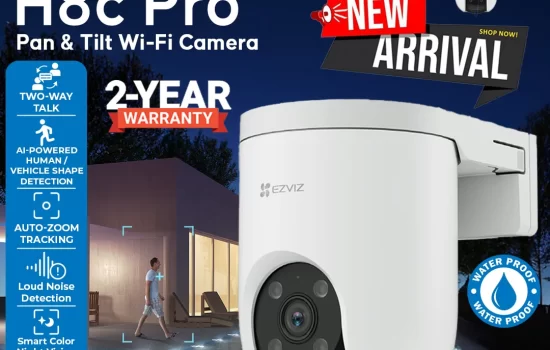 Ezviz H8C PRO 5MP Pan & Tilt Wi-Fi Camera Colombo Srilanka