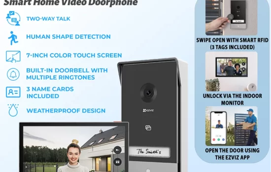 Ezviz HP7 2MP Smart Home Video Doorphone Colombo Srilanka