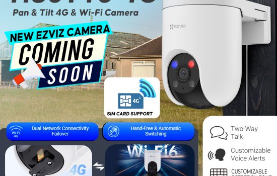 Ezviz H8c Pro 4G 5MP Pan & Tilt security camera available in Colombo Sri Lanka