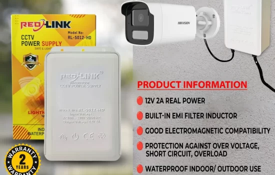 Redlink RL-5012-HD CCTV Power Supply available in Colombo Sri Lanka